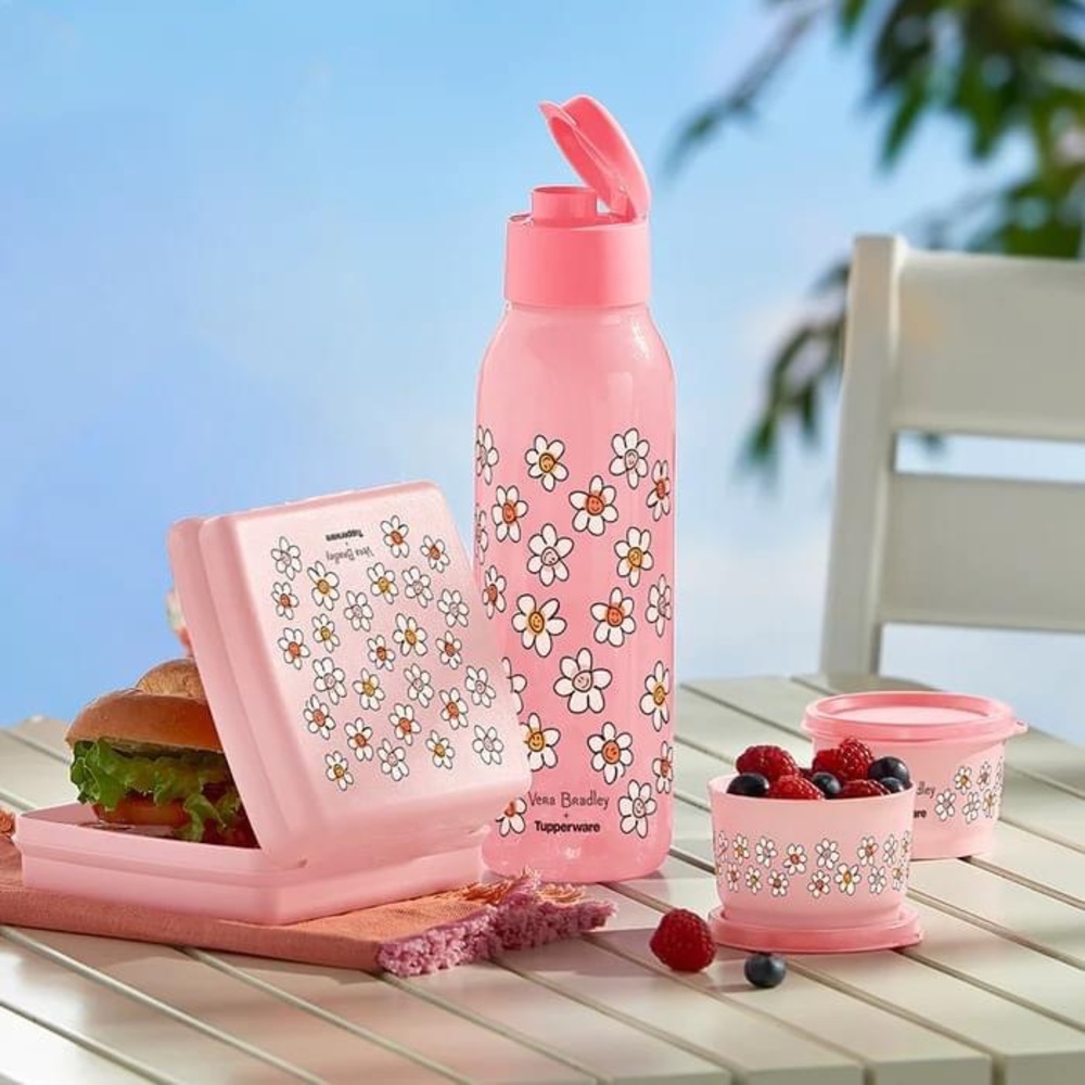 Tupperware Vera Bradley Daisy Smile Collection
